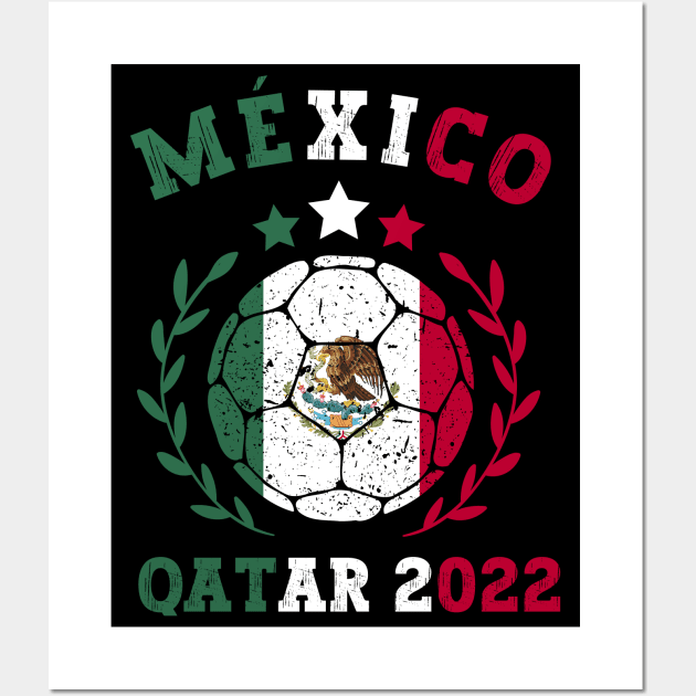 Mexico Futbol Wall Art by footballomatic